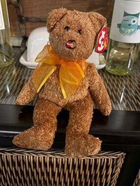 Ty Beanie Babies M.C. Beanie V MasterCard Exclusive Bear